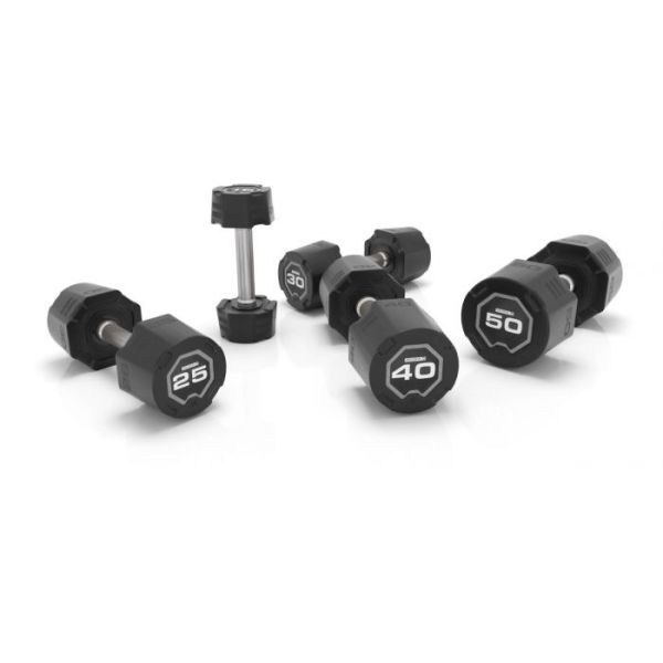 Klarfit 2 x 7 kg Weight Plates • Replacement Weights • Additional Weights • for Ultimate Gym 9000 Multi-Gym • Impact-Resistant Plastic • Supplied in Pairs • Black