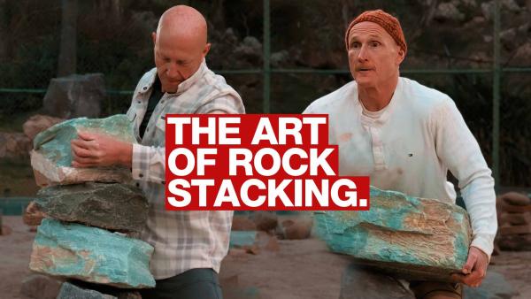 Rock Stacking - drawing life force from Mother Earth.