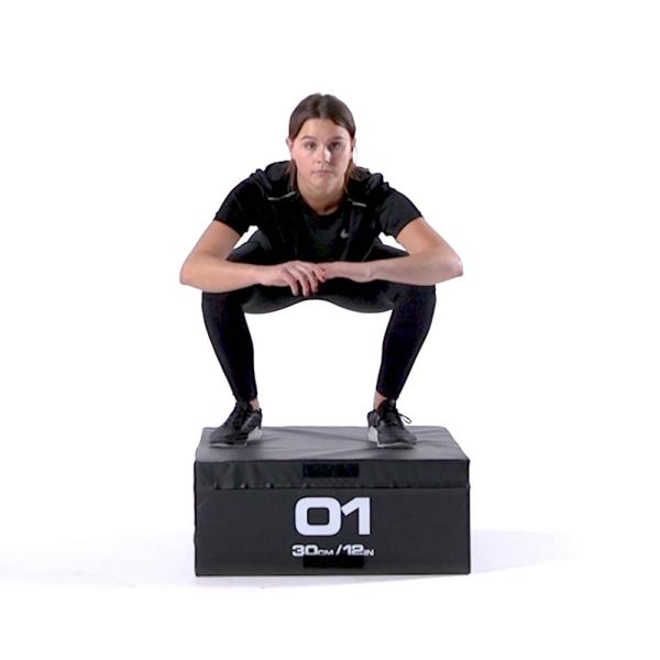 Lateral Step Ups with Plyometric Box